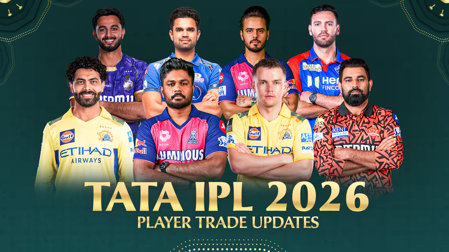 IPL 2026 all teams and captains - Bet on Bansal444